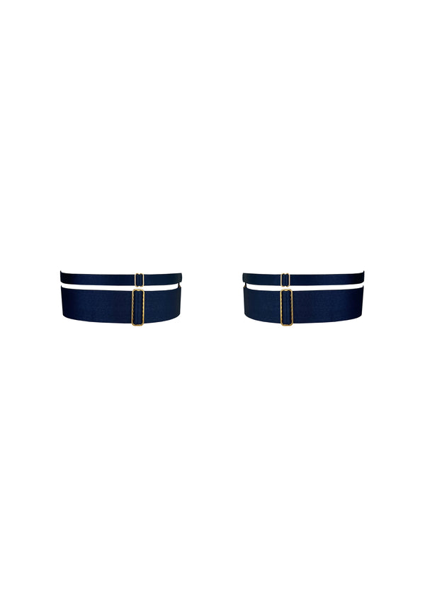 Signature Wide Strap Garters (Pair)